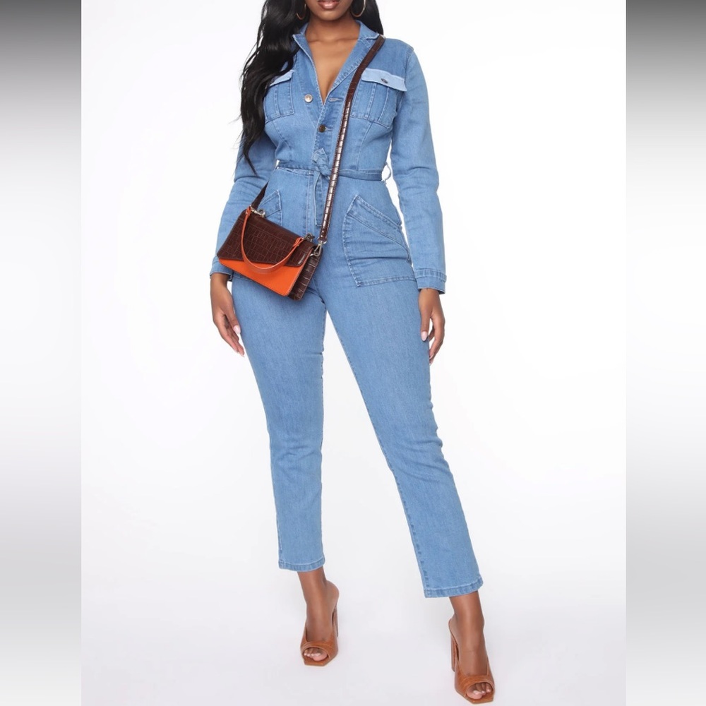 Denim Jumpsuit